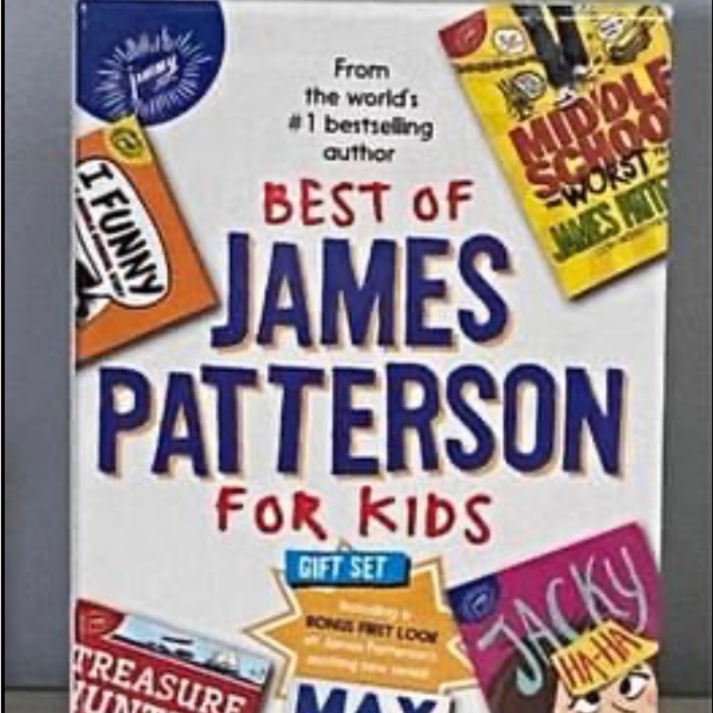 New! James Patterson Kids Boxed Set